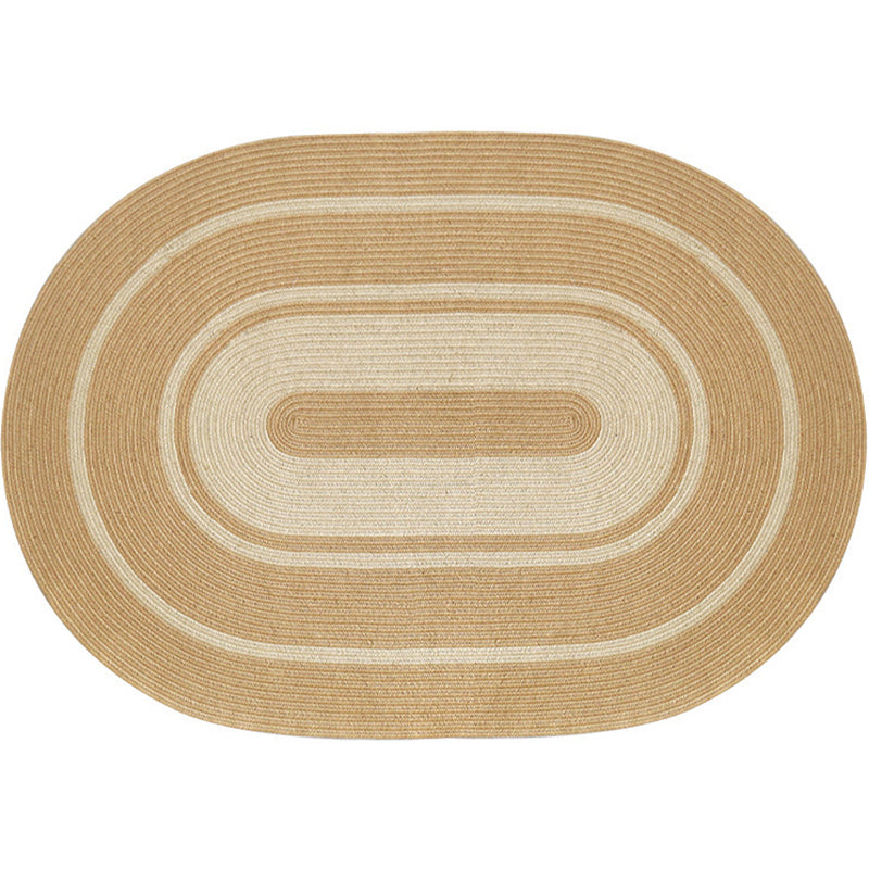 Environmental Plain Rug Multi Colored Lodge Carpet Jute Animal-Friendly Woven Rug for Room - view 8