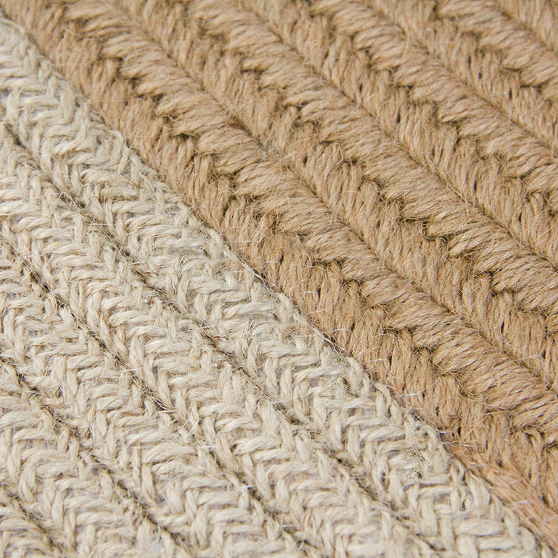 Environmental Plain Rug Multi Colored Lodge Carpet Jute Animal-Friendly Woven Rug for Room - view 2