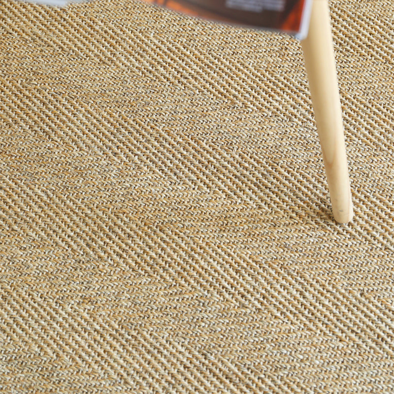 Cabin Plain Rug Multi-Colored Natural Sisal Carpet Anti-Slip Backing Machine Washable Pet Friendly Rug for Liv - view 4