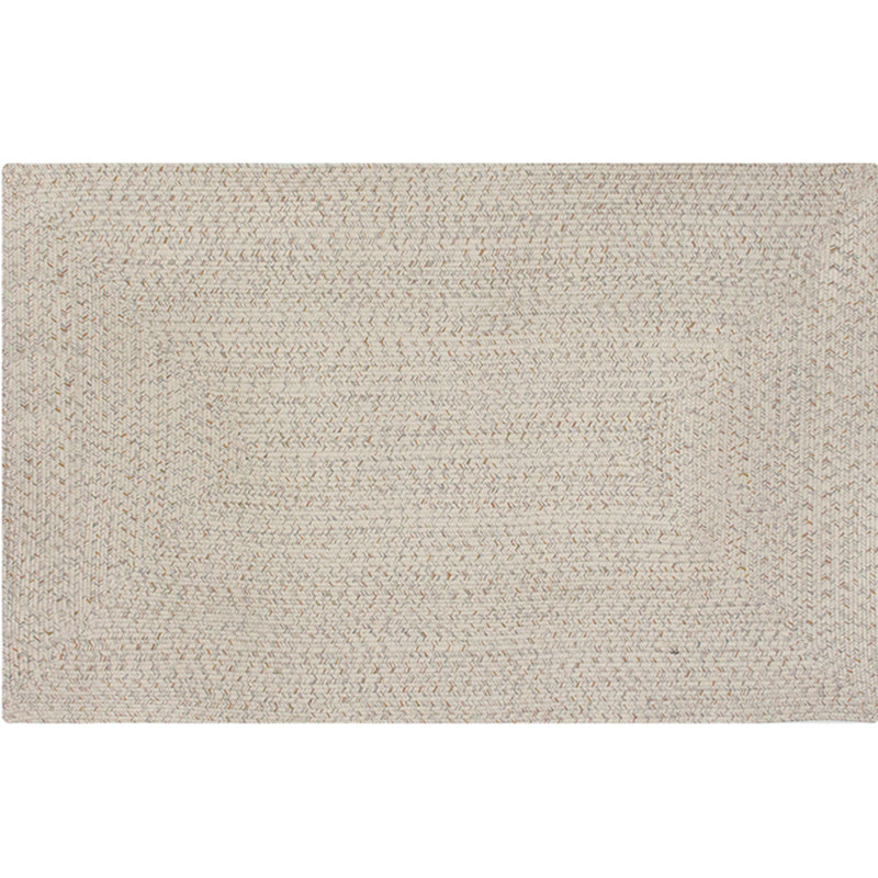 Multicolor Country Rug Polypropylene Plain Area Carpet Pet Friendly Anti-Slip Backing Washable Rug for Guest Room - White - Clearhalo - 'Area Rug' - 'Rug' - 2140785