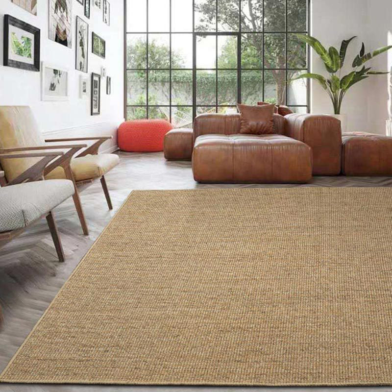 Simple Lodge Area Rug Multi Color Plain Carpet Machine Washable Pet Friendly Non-Slip Rug for Family Room Clearhalo 'Area Rug' 'Rug' 2140790