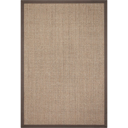 Brown Living Room Rug Countryside Plain Rug Sisal Anti-Slip Pet Friendly Washable Area Rug - Clearhalo - 'Area Rug' - 'Rug' - 2140814