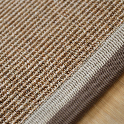 Natural Plain Rug Multicolor Farmhouse Rug Sisal Pet Friendly Machine Washable Anti-Slip Backing Carpet for Home - Clearhalo - 'Area Rug' - 'Rug' - 2140854