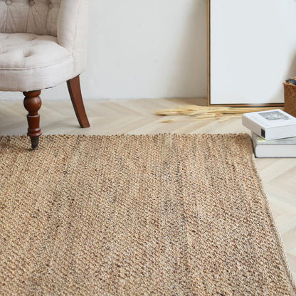 Textured Brown Plain Rug Jute Rope and Reed Lodge Carpet Anti-Slip Washable Pet Friendly Rug for Home Clearhalo 'Area Rug' 'Rug' 2140872