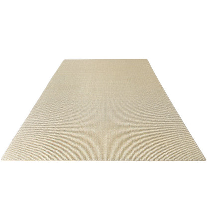 Beige Tatami Rug Farm Style Plain Carpet Sisal Non-Slip Pet Friendly Washable Indoor Rug - Clearhalo - 'Area Rug' - 'Rug' - 2140944