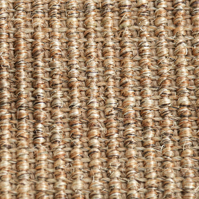 Comfort Multi Color Plain Rug Sisal Fiber Cottage Rug Machine Washable Stain Resistant Anti-Slip Backing Carpet for Home Decor