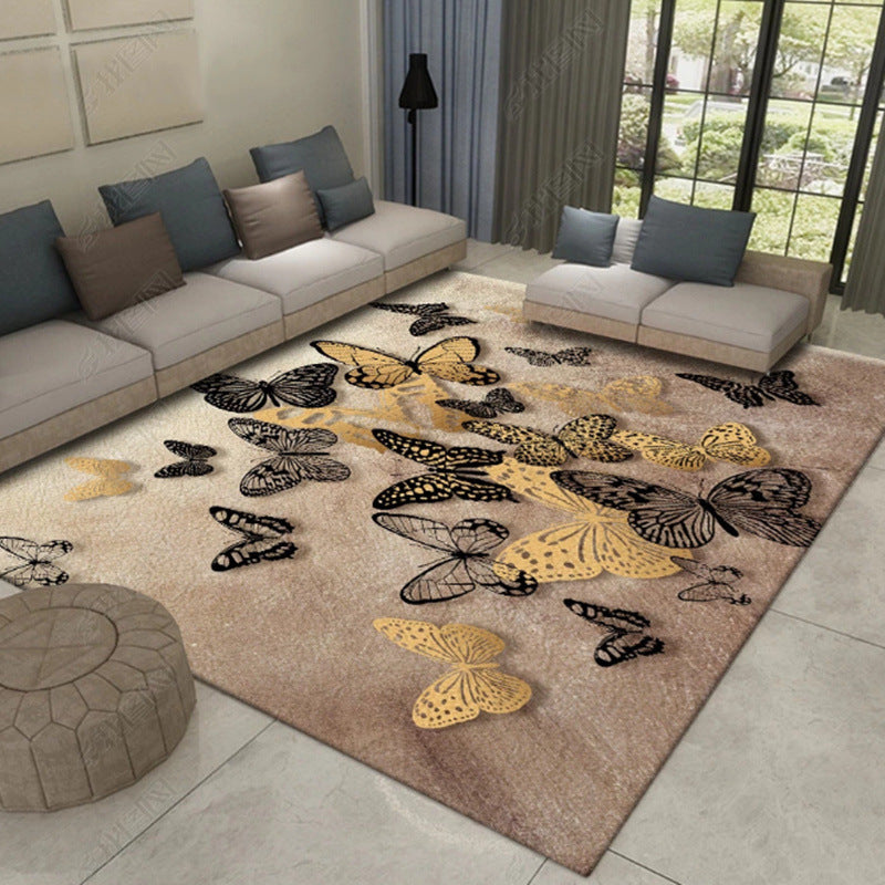 Multi Color Asia Indoor Rug Synthetics 3D Patterned Carpet Washable Stain Resistant Anti-Slip Backing Rug for Great Room - Clearhalo - 'Area Rug' - 'Rug' - 2170390