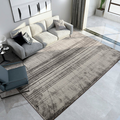 Simple Multi-Colored Ombre Rug Polypropylene Industrial Style Rug Pet Friendly Machine Washable Non-Slip Carpet for Bedroom Grey Clearhalo 'Area Rug' 'Rug' 2170619