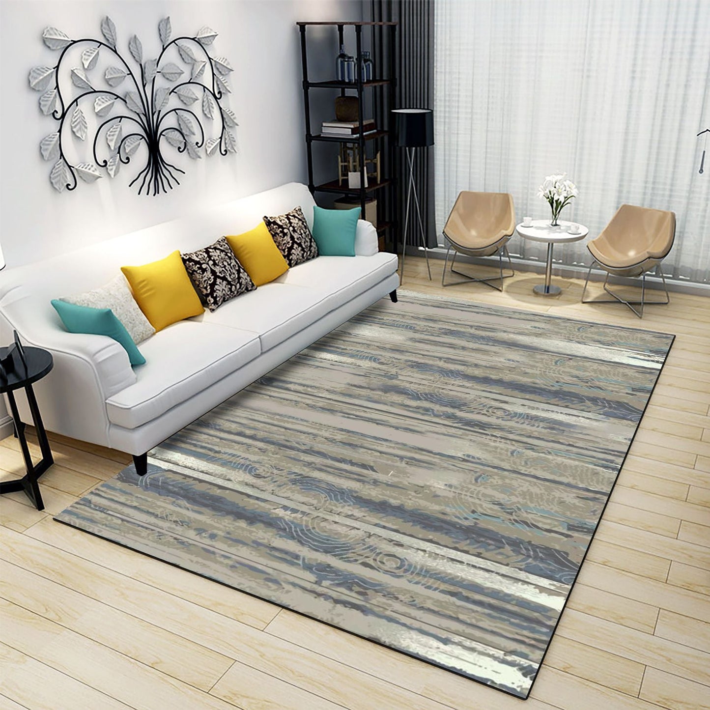 Classical Industrial Style Rug Multicolor Postmodernism Carpet Stain Resistant Pet Friendly Anti-Slip Rug for Room - Clearhalo - 'Area Rug' - 'Rug' - 2171017