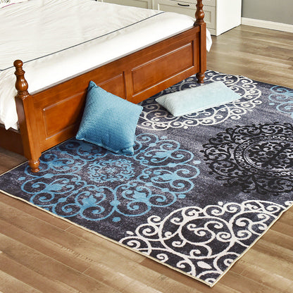 Chic Postmodernism Rug Multi Color Steampunk Carpet Synthetics Pet Friendly Stain Resistant Non-Slip Backing Rug for Home - Clearhalo - 'Area Rug' - 'Rug' - 2171137