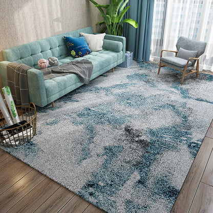 Chic Postmodernism Rug Multi Color Steampunk Carpet Synthetics Pet Friendly Stain Resistant Non-Slip Backing Rug for Home - Gray-Green - Clearhalo - 'Area Rug' - 'Rug' - 2171149