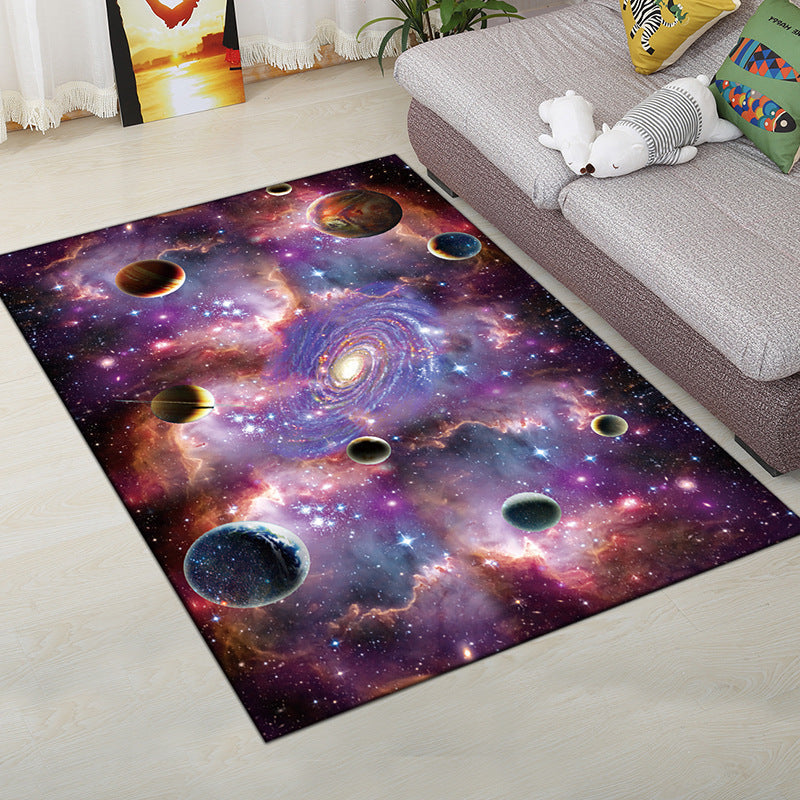 Multi-Color Modern Rug Polyester Digital Graphic Area Carpet Anti-Slip Backing Pet Friendly Washable Rug for Guest Room - Clearhalo - 'Area Rug' - 'Rug' - 2183670