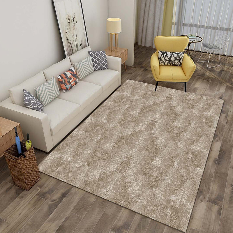 Multicolor 3D Illusion Geometry Rug Polyester Modernist Rug Anti-Slip Pet Friendly Machine Washable Rug for Great Room - Grey - Clearhalo - 'Area Rug' - 'Rug' - 2183796