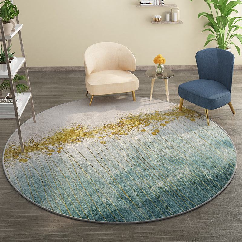Casual Minimalist Rug Multi-Color Geometric Pattern Carpet Non-Slip Backing Area Rug for Bedroom - Clearhalo - 'Area Rug' - 'Rug' - 2209026