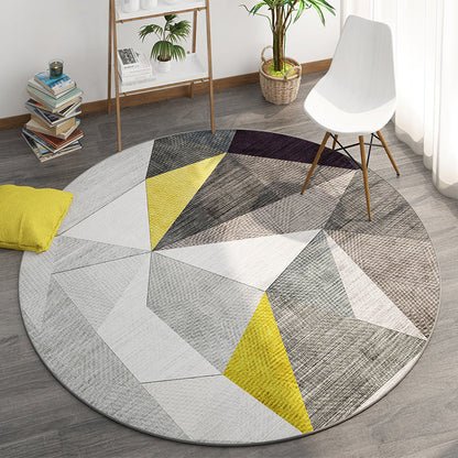 Casual Minimalist Rug Multi-Color Geometric Pattern Carpet Non-Slip Backing Area Rug for Bedroom - Clearhalo - 'Area Rug' - 'Rug' - 2209028