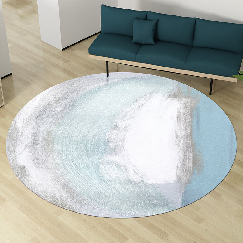 Simple Trendy Rug Multi Colored Abstract Print Indoor Rug Anti-Slip Backing Stain-Resistant Carpet for Decoration Clearhalo 'Area Rug' 'Rug' 2214920