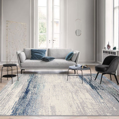 Simple Multi Color Industrial Rug Polypropylene Abstract Patterned Area Carpet Non-Slip Pet Friendly Rug for Decor Clearhalo 'Area Rug' 'Rug' 2215019