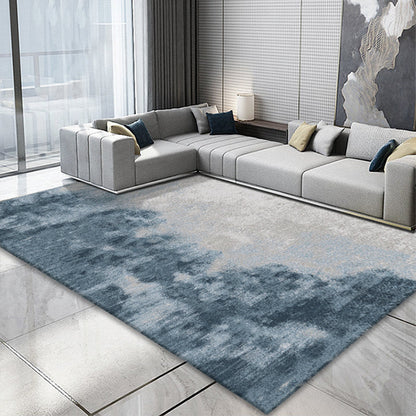 Classic Abstract Rug Multi Color Steampunk Area Carpet Cotton Blend Anti-Slip Backing Easy Care Rug for Living Room - Clearhalo - 'Area Rug' - 'Rug' - 2215324