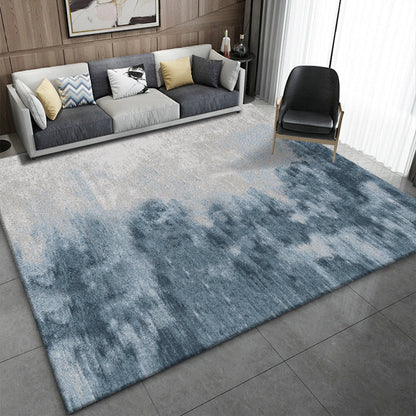 Classic Abstract Rug Multi Color Steampunk Area Carpet Cotton Blend Anti-Slip Backing Easy Care Rug for Living Room - Clearhalo - 'Area Rug' - 'Rug' - 2215326