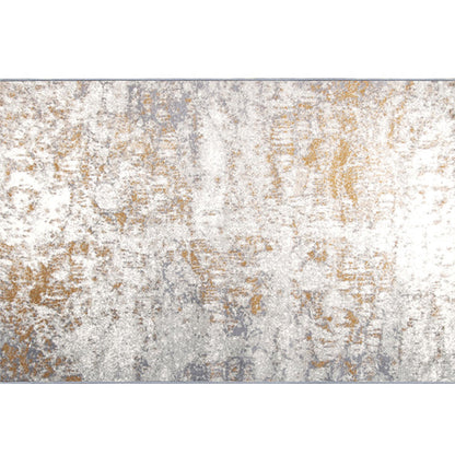 Multi Color Chinoiserie Rug Polyster Abstract Printed Carpet Pet Friendly Machine Washable Carpet for Living Room - Grey - Clearhalo - 'Area Rug' - 'Rug' - 2215457