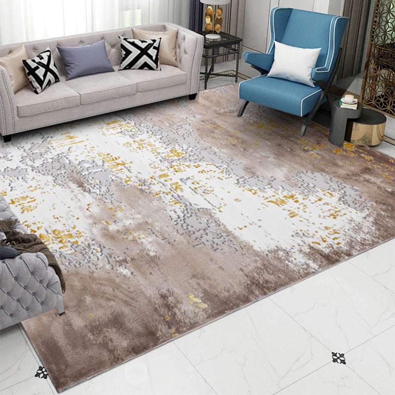 Simple Glam Rug Multi-Colored Abstract Printed Area Carpet Anti-Slip Backing Pet Friendly Rug for Parlor Clearhalo 'Area Rug' 'Rug' 2215471