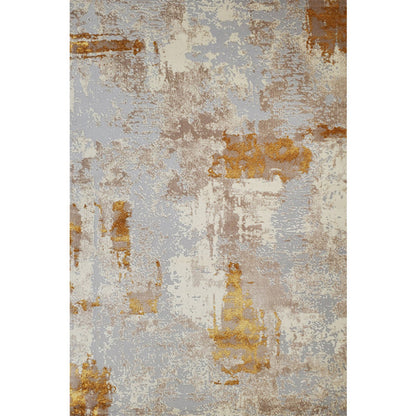Simple Glam Rug Multi-Colored Abstract Printed Area Carpet Anti-Slip Backing Pet Friendly Rug for Parlor Gold Clearhalo 'Area Rug' 'Rug' 2215473