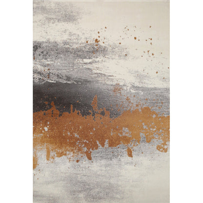 Chinoiserie Living Room Rug Multi-Color Abstract Indoor Rug Polypropylene Anti-Slip Stain-Resistant Carpet - Clearhalo - 'Area Rug' - 'Rug' - 2215522