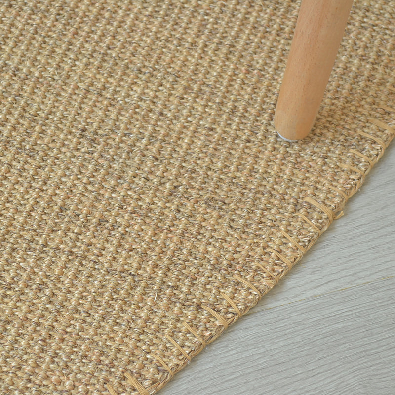 Multi-Color Simple Rug Sisal Solid Color Carpet Non-Slip Backing Stain-Resistant Indoor Rug for Bedroom - Clearhalo - 'Area Rug' - 'Rug' - 2256503