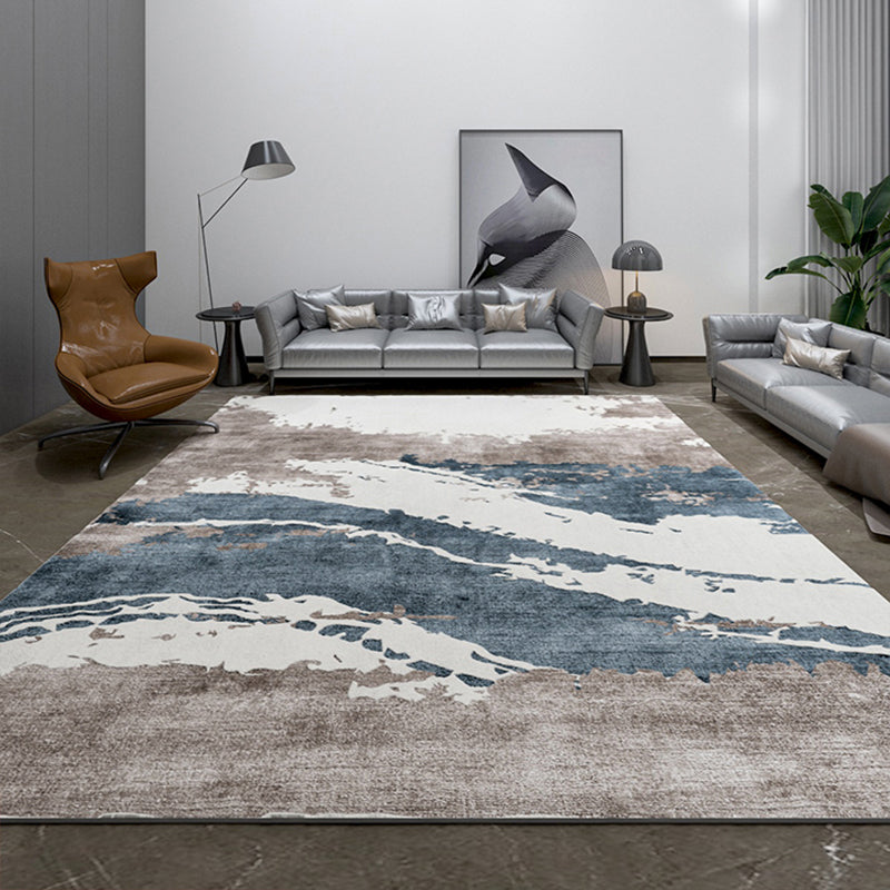 Industrial Rust Print Rug Multi-Color Synthetics Carpet Anti-Slip Machine Washable Stain Resistant Rug for Home - Clearhalo - 'Area Rug' - 'Rug' - 2262709