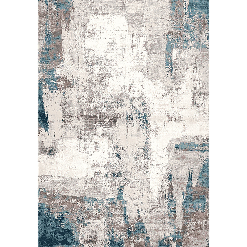 Vintage Industrial Area Rug Multicolor Abstract Rusty Rug Washable Non-Slip Backing Stain Resistant Rug for Living Room Gray-Khaki Clearhalo 'Area Rug' 'Rug' 2262912