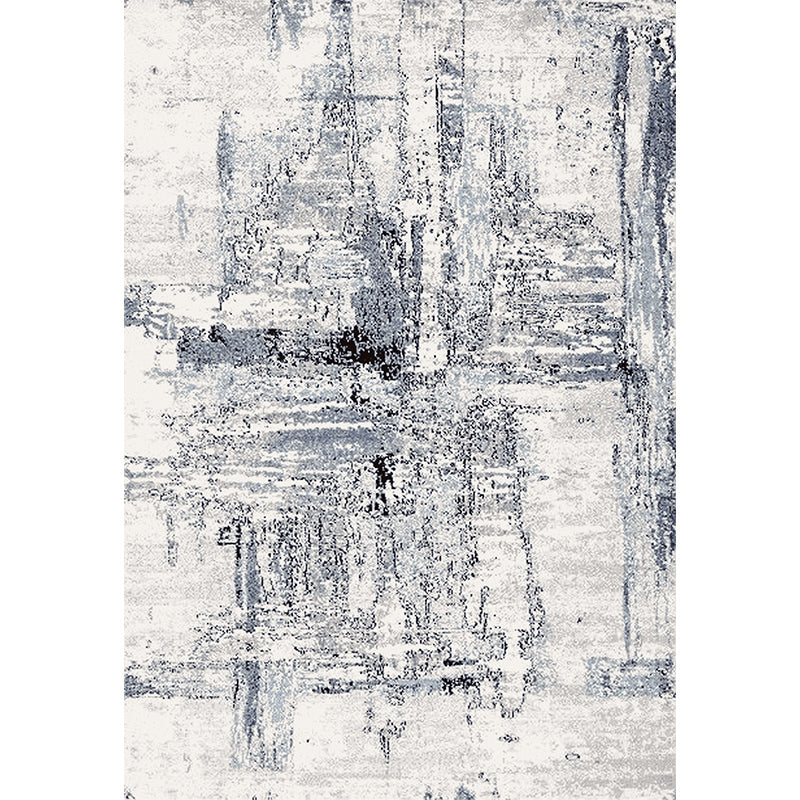 Vintage Industrial Area Rug Multicolor Abstract Rusty Rug Washable Non-Slip Backing Stain Resistant Rug for Living Room Cream Gray Clearhalo 'Area Rug' 'Rug' 2262914