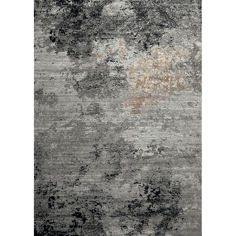 Vintage Industrial Area Rug Multicolor Abstract Rusty Rug Washable Non-Slip Backing Stain Resistant Rug for Living Room Dark Gray Clearhalo 'Area Rug' 'Rug' 2262918