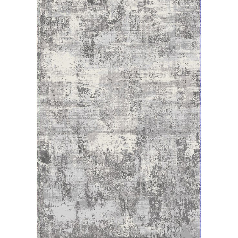 Industrial Rust Pattern Rug Multicolor Synthetics Rug Stain Resistant Anti-Slip Washable Rug for Living Room