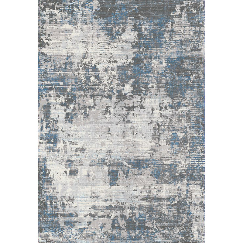 Industrial Rust Pattern Rug Multicolor Synthetics Rug Stain Resistant Anti-Slip Washable Rug for Living Room - view 3