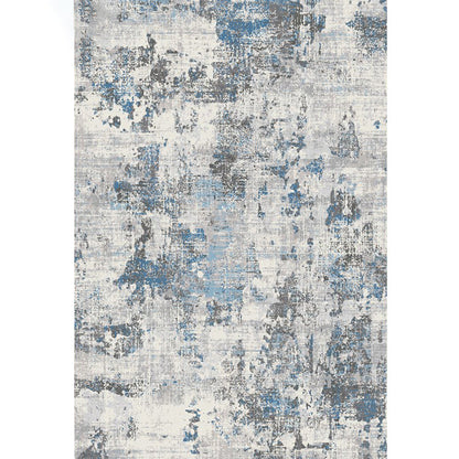 Industrial Rust Pattern Rug Multicolor Synthetics Rug Stain Resistant Anti-Slip Washable Rug for Living Room