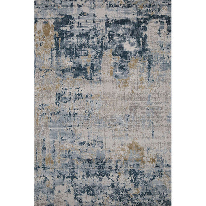 Reclaimed Abstract Rug Multi Color Industrial Carpet Polyester Washable Anti-Slip Backing Stain Resistant Rug for Living Room - Gray-Green - Clearhalo - 'Area Rug' - 'Rug' - 2262973