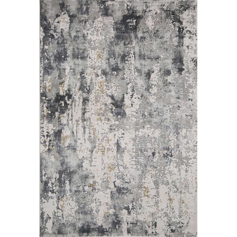 Artistic Industrial Rug Multi Colored Abstract Rust Look Rug Anti-Slip Washable Stain Resistant Rug for Parlor - Light Coffee - Clearhalo - 'Area Rug' - 'Rug' - 2263021