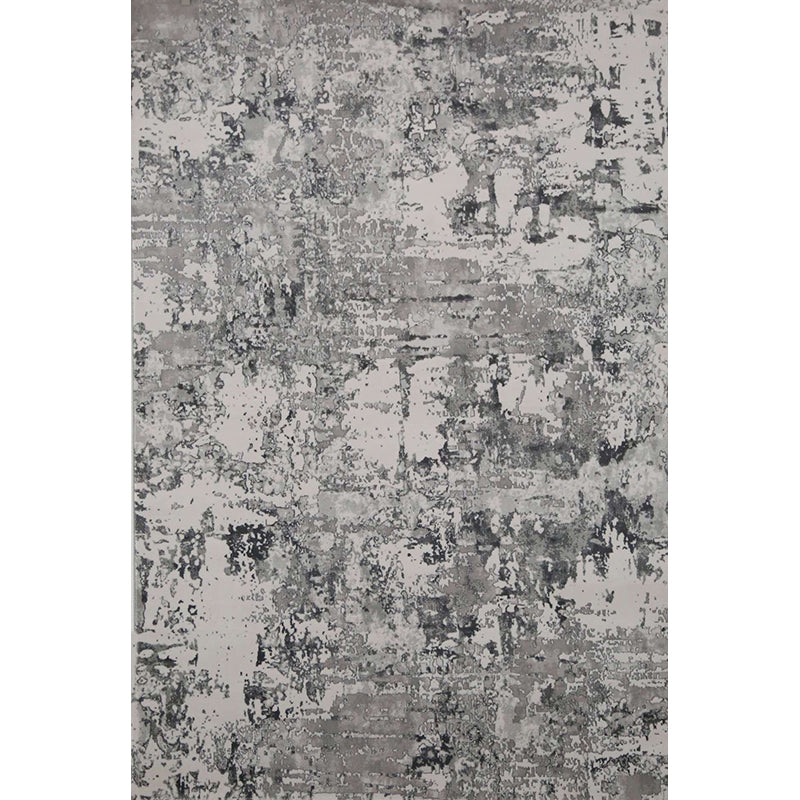 Artistic Industrial Rug Multi Colored Abstract Rust Look Rug Anti-Slip Washable Stain Resistant Rug for Parlor - Coffee - Clearhalo - 'Area Rug' - 'Rug' - 2263022