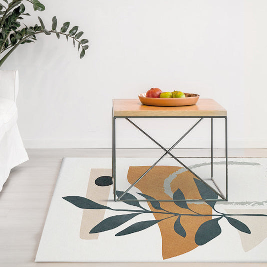 Minimalistic Nordic Rug Multicolor Abstract Color Block Carpet Anti-Slip Stain Resistant Pet Friendly Rug for Drawing Room - Clearhalo - 'Area Rug' - 'Rug' - 2266961