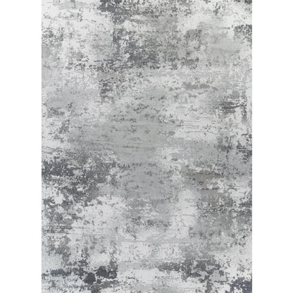 Novelty Living Room Rug Multi Color Abstract Printed Indoor Rug Cotton Blend Non-Slip Stain-Resistant Carpet