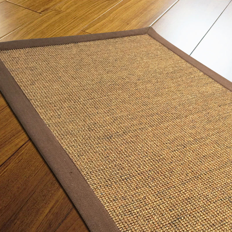 Farmhouse Solid Color Rug Multi Color Sisal Area Rug Non-Slip Backing Pet Friendly Easy Care Area Carpet for B - view 2