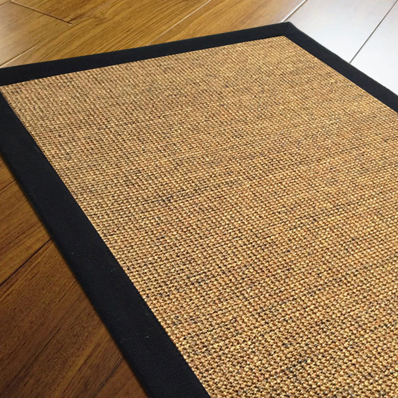 Farmhouse Solid Color Rug Multi Color Sisal Area Rug Non-Slip Backing Pet Friendly Easy Care Area Carpet for B - view 4