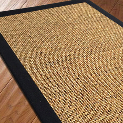 Farmhouse Solid Color Rug Multi Color Sisal Area Rug Non-Slip Backing Pet Friendly Easy Care Area Carpet for Bedroom