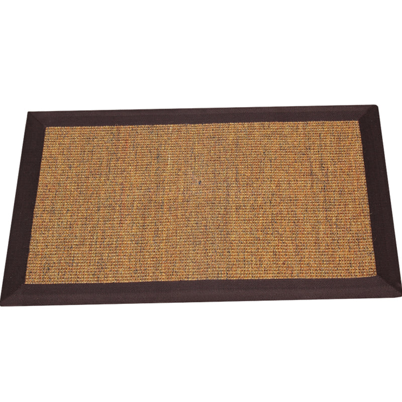 Farmhouse Solid Color Rug Multi Color Sisal Area Rug Non-Slip Backing Pet Friendly Easy Care Area Carpet for B