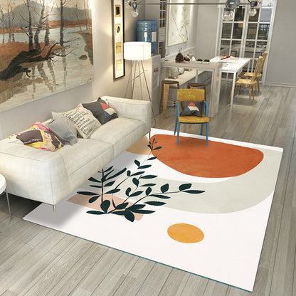 Casual Living Room Rug Multi Color Colorblocked Area Carpet Polypropylene Non-Slip Easy Care Indoor Rug - Clearhalo - 'Area Rug' - 'Rug' - 2392820