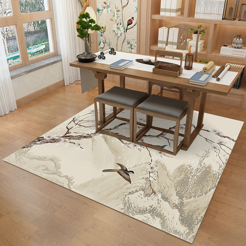 Multi-Color Patterned Rug Polypropylene Asia Indoor Rug Non-Slip Backing Stain-Resistant Area Carpet for Living Room - Clearhalo - 'Area Rug' - 'Rug' - 2393379