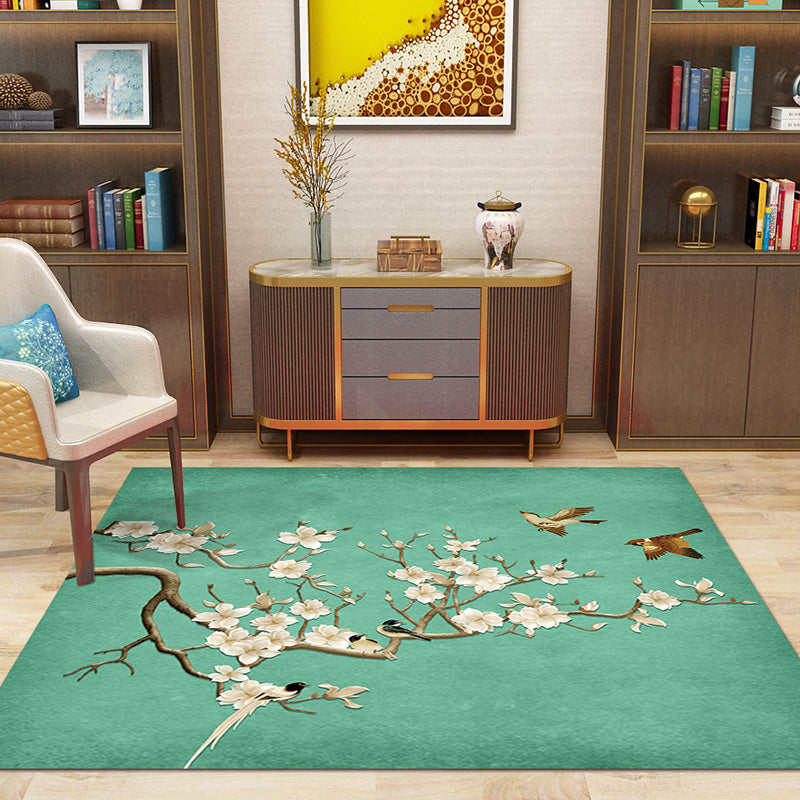 Multi-Color Patterned Rug Polypropylene Asia Indoor Rug Non-Slip Backing Stain-Resistant Area Carpet for Living Room - Clearhalo - 'Area Rug' - 'Rug' - 2393381