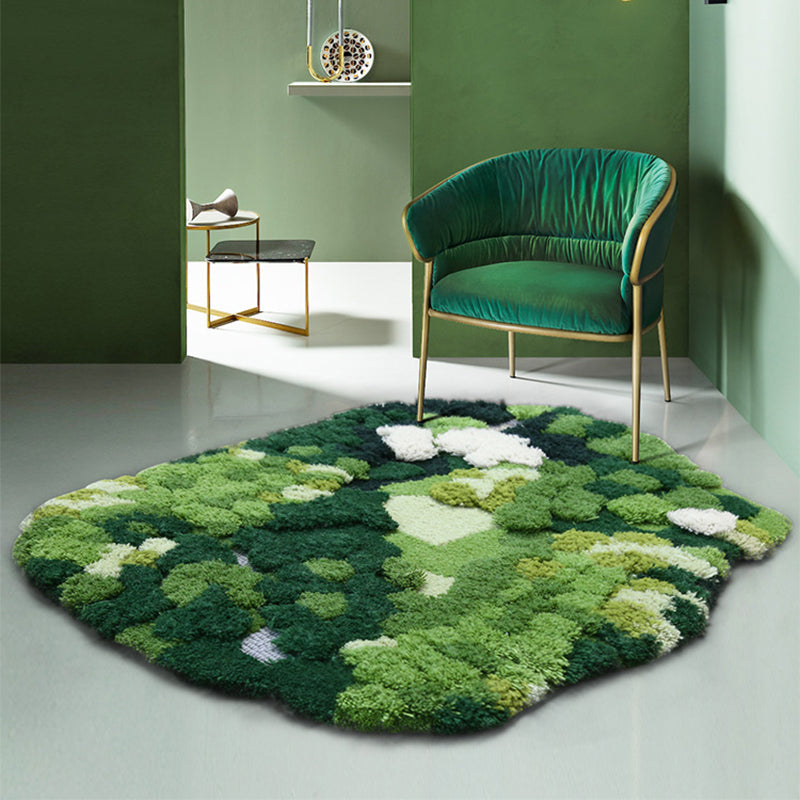 Novelty Shape Plant Rug Multicolored Funky Indoor Rug Lamb Wool Pet Friendly Stain-Resistant Area Carpet for Room Clearhalo 'Area Rug' 'Rug' 2434956
