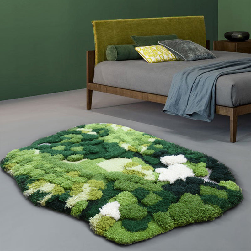 Novelty Shape Plant Rug Multicolored Funky Indoor Rug Lamb Wool Pet Friendly Stain-Resistant Area Carpet for Room Clearhalo 'Area Rug' 'Rug' 2434959