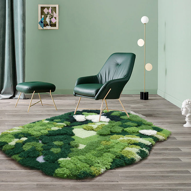 Novelty Shape Plant Rug Multicolored Funky Indoor Rug Lamb Wool Pet Friendly Stain-Resistant Area Carpet for Room Clearhalo 'Area Rug' 'Rug' 2434961